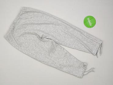 szare dresy: Spodnie dresowe damskie, rozmiar L — 3
