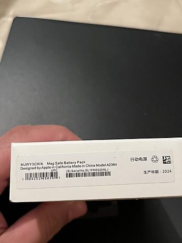 electronics iphone: Powerbank Apple, 10000 mAh, İşlənmiş — 3