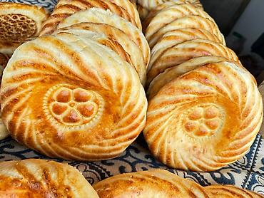 сух паек: Лепёшки тандырные (узбекская лепёшка, “нон”) - Свежая выпечка из — 2