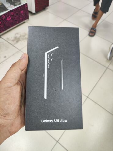 купить вип номер телефона: Samsung S25 Ultra, Новый, 256 ГБ, цвет - Черный, 2 SIM