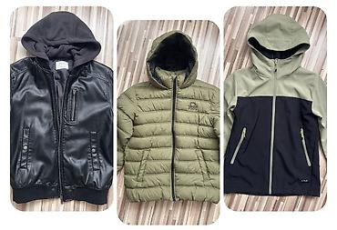 Paketi dečije odeće: Komplet jakni za dečake – 3 komada 1) Zimska puffer jakna BENETON — 1