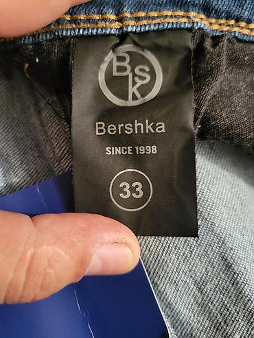 Kişi geyimləri: Cins şalvar, Bershka, M — 4