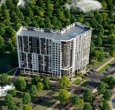 квартира алтын ордо новопавловка: 1 комната, 55 м², Элитка, 3 этаж, ПСО (под самоотделку)