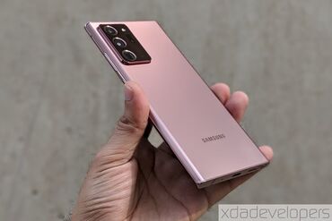 samsung рассрочка: Samsung Galaxy Note 20 Ultra, Б/у, 256 ГБ, цвет - Золотой, 1 SIM