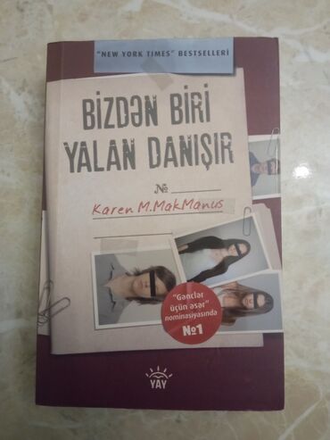 coğrafiya 8: Karen McManus-Bizdən biri yalan danışır 
8 manat