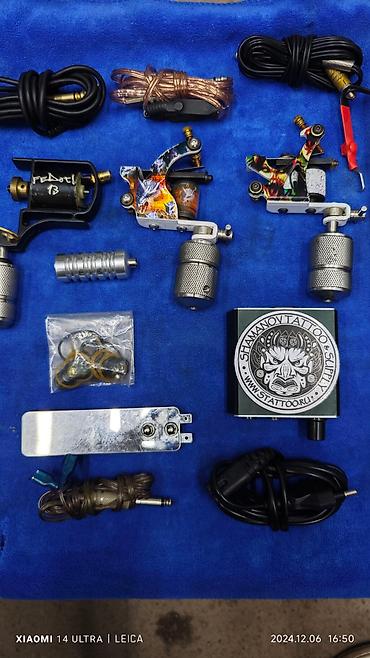 Другое оборудование для салонов красоты: Тату машинки 3шт (профессиональные татуеровачные машинки) для — 6