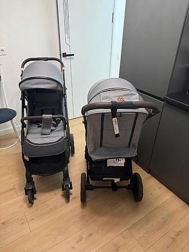 баа: Прогулочные коляски Luxmom (2 шт.) в сером цвете 2 коляска сатылат — 2
