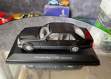 Avtomobil modelləri: Коллекционная модель Mercedes-Benz S600 W140 Limousine black 1998 CEF — 27