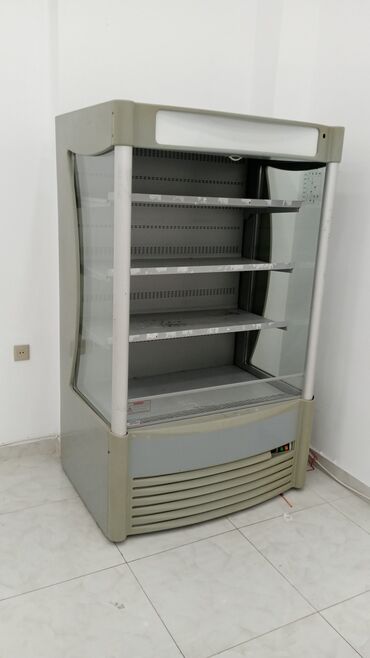 soyuducular ev: Məhsul: Açıq vitrinalı soyuducu və ayrıca ağ rəf Təsvir: - Peşəkar