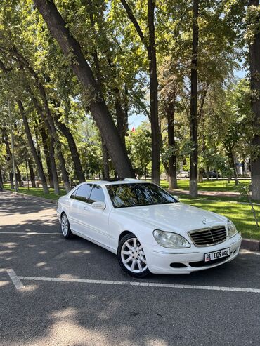 самая деловая машина: Mercedes-Benz S-Class: 2003 г., 5 л, Автоматтык, Бензин, Седан