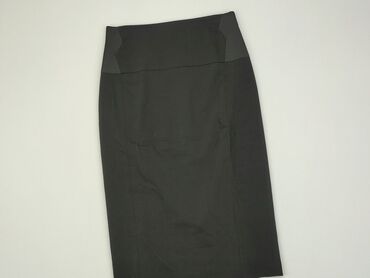 elegancka sukienki z bufiastymi rękawami: Skirt, XS (EU 34), condition - Perfect
