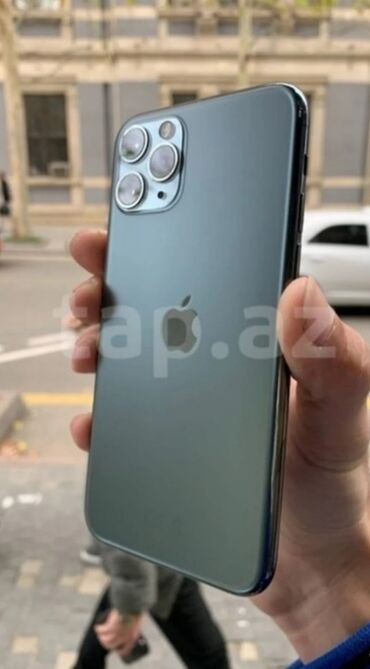 Чайники: IPhone 11 Pro Max, 256 ГБ, Matte Midnight Green, Беспроводная зарядка