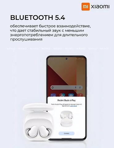 redmi airdots: Xiaomi Redmi Buds 6 Play — полностью беспроводные наушники с активным — 6