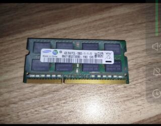 Modemlər və şəbəkə avadanlıqları: Operativ yaddaş (RAM) Samsung, 4 GB, 1600 Mhz, DDR3, Noutbuk üçün, İşlənmiş