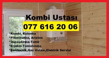 qızdırıcı radiyator: Xaşmaz ş. Kombi Servisi. Quraşdırma edirik.(Pusk veririk). Unvanda