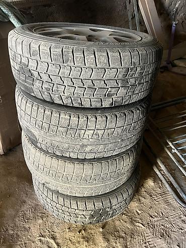 линолеум для авто: Колеса в сборе 205 / 55 / R 16, Зима, Б/у, Комплект, Легковые, Литые, отверстий - 5 — 1