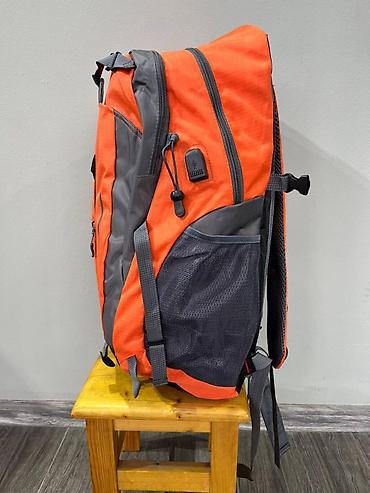 Туристические рюкзаки: 🎒 Рюкзак фирменный Легкий и компактный в черно-красном исполнении - — 7