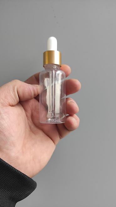 Balonlar, bankalar: Damcı pipetli şüşə və plastik flakonlar Məhsul təsviri: - Həcm: 30 ml — 8