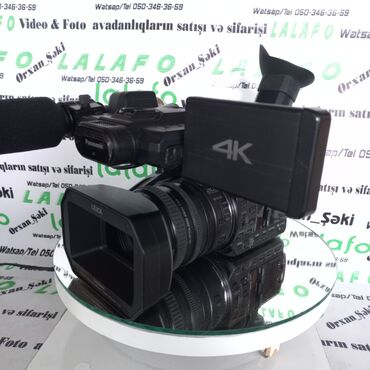 glorious model o: Panasonic 4K/ X1000 Gəlmə kameradır çox keyfiyyətli çəkilişi var