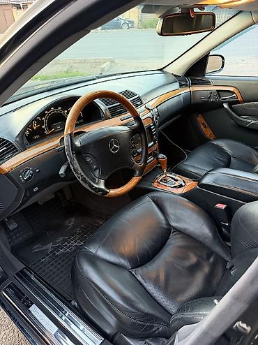 мерседес бенс 2003: Mercedes-Benz S-Class: 2003 г., 4.3 л, Автомат, Бензин, Седан — 4