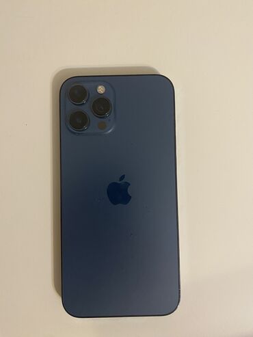 iphone 12 pro max azerbaycan: IPhone 12 Pro Max, 128 ГБ, Pacific Blue, Face ID