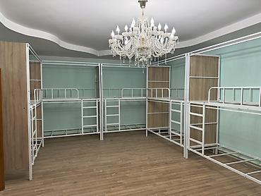 Мебель: Металлические модульные двухъярусные кровати с перегородками — 2
