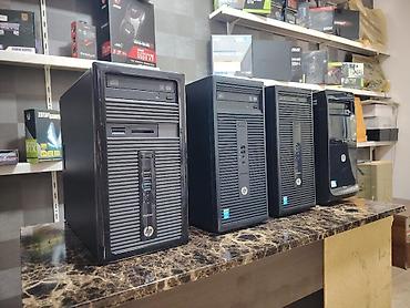 Masaüstü kompüterlər və iş stansiyaları: Core i7 3770-16 gb ram,,-Rx 580 8 gb Msi. Psu 500 watt,. -120 gb — 9