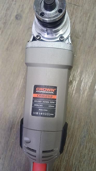 ang: Угловые шлифмашины CROWN (болгарки) 1) CROWN Professional CR8125S2 - — 3