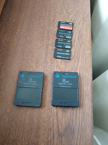 tiba 2: Sony Playstation 2 memory Card islek veziyyetdedirler ikisi bir yerde — 3