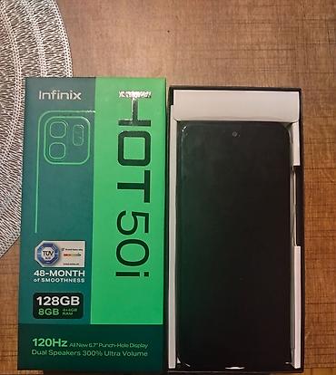 xiaomi redmi note 4 pro: Infinix HOT 50i, 128 GB, rəng - Qara — 2