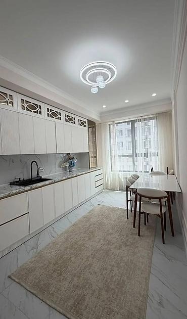 роял парк: 3 комнаты, 108 м², Асанбай мкр Элитка, 11 этаж, Дизайнерский ремонт — 4