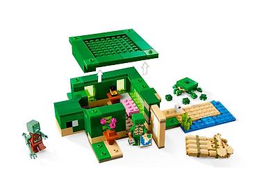 Оюнчуктар: 🐢 LEGO Minecraft The Turtle Beach House (#21254) Создай свой — 3