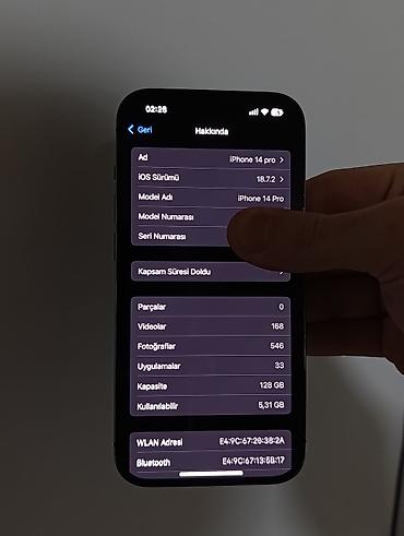 Apple iPhone: IPhone 14 Pro, 128 GB, Deep Purple -da lalafo.az — 4 Apple iPhone: IPhone 14 Pro, 128 GB, Deep Purple — 4