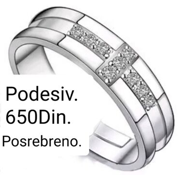 Prstenje: Ženski prsten, Materijal: Cirkon — 5