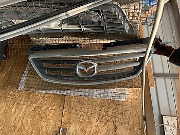 Решётка радиатора Mazda с эмблемой - Оригинальная передняя решётка