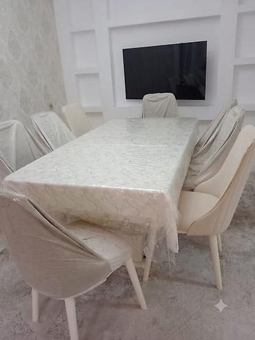 Qonaq otağı üçün, İşlənmiş, 8 stul lalafo.az -da Qonaq otağı üçün, İşlənmiş, 8 stul