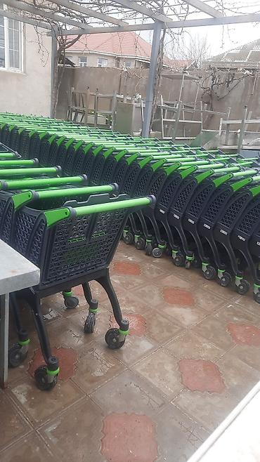 yasil setka: Supermarket/market üçün alış-veriş arabaları - Material: yüngül və — 4