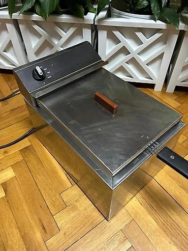 Ostali kuhinjski aparati: Profesionalna friteza od nerđajućeg čelika sa jednom kadom - — 7