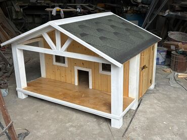 Yuvalar: Taxtadan hazırlanmış bütün növ ev heyvanlari üçün yuvalar hazirlanir — 2