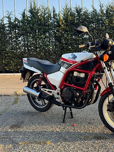 мото мини: Honda, редкая ретро-модель в фирменной раскраске HRC: белый пластик — 2
