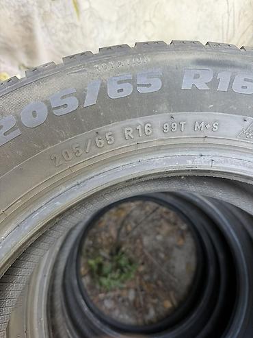 205: Комплект из 4 зимних шипованных шин 205/65 R16 99T M+S. Особенности — 2
