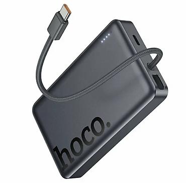 magnet: Hoco Q44 Magnetic Wireless Charging Power Bank 10000 мА·ч - Емкость — 3