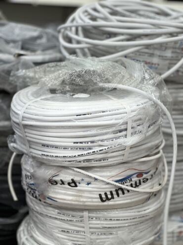 коннектор: Коаксиальный кабель в бухтах - Тип: коаксиальный кабель (белая