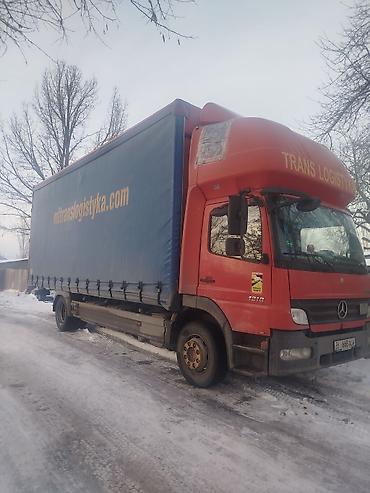 коробки упаковочные: Грузоперевозки тентованным грузовиком Mercedes-Benz Atego - Тип — 3