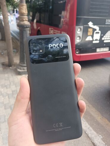 poco x6 qiymeti: Poco C40, 64 GB, rəng - Boz, Barmaq izi, Face ID