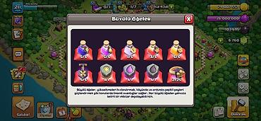 oyuncalar: 6800 elmas. Clash of Clans hesabı – inkişaf etmiş Asil Köy və qəhrəman — 10