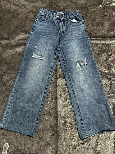 няня на неполный рабочий день: Джинсы, S, цвет - Синий — 1