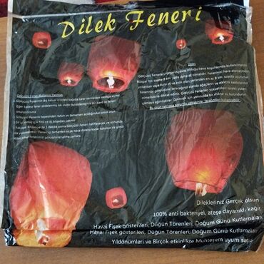 ucuz xalca: Dilek feneri iki eded biri bir manat