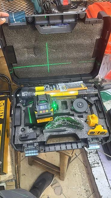 Dewalt yaşıl şüalı lazer nivelir dəsti Peşəkar ölçü və hizalama