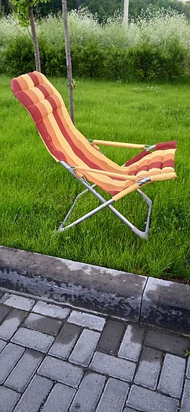 Другая мебель: Новые кресла 2 шт. для отдыха на даче пляже. Складное, удобное — 7
